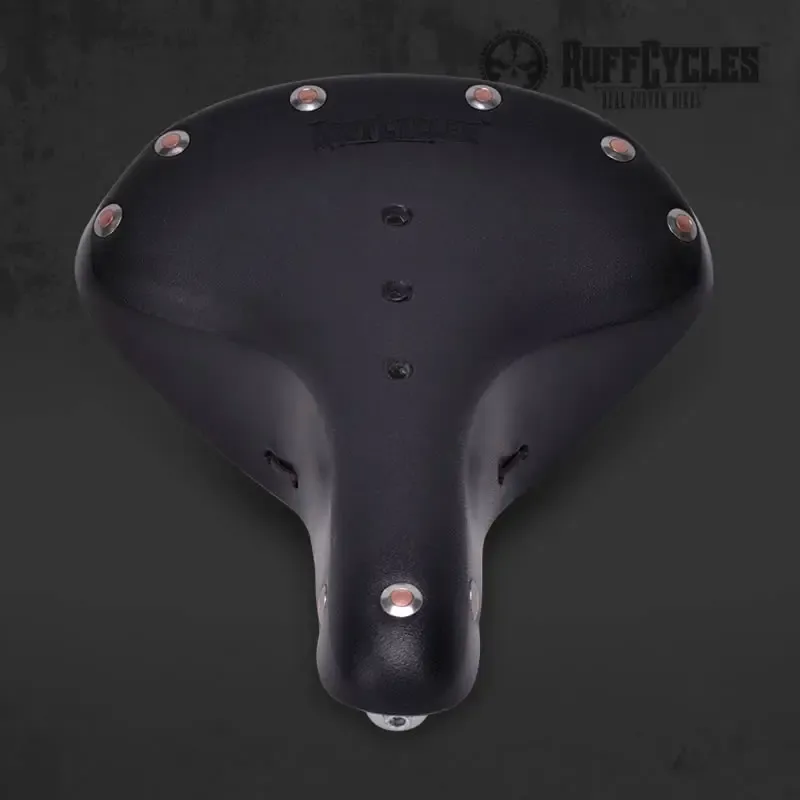 Ruff Cycles Gaucho Sattel Leder Schwarz
