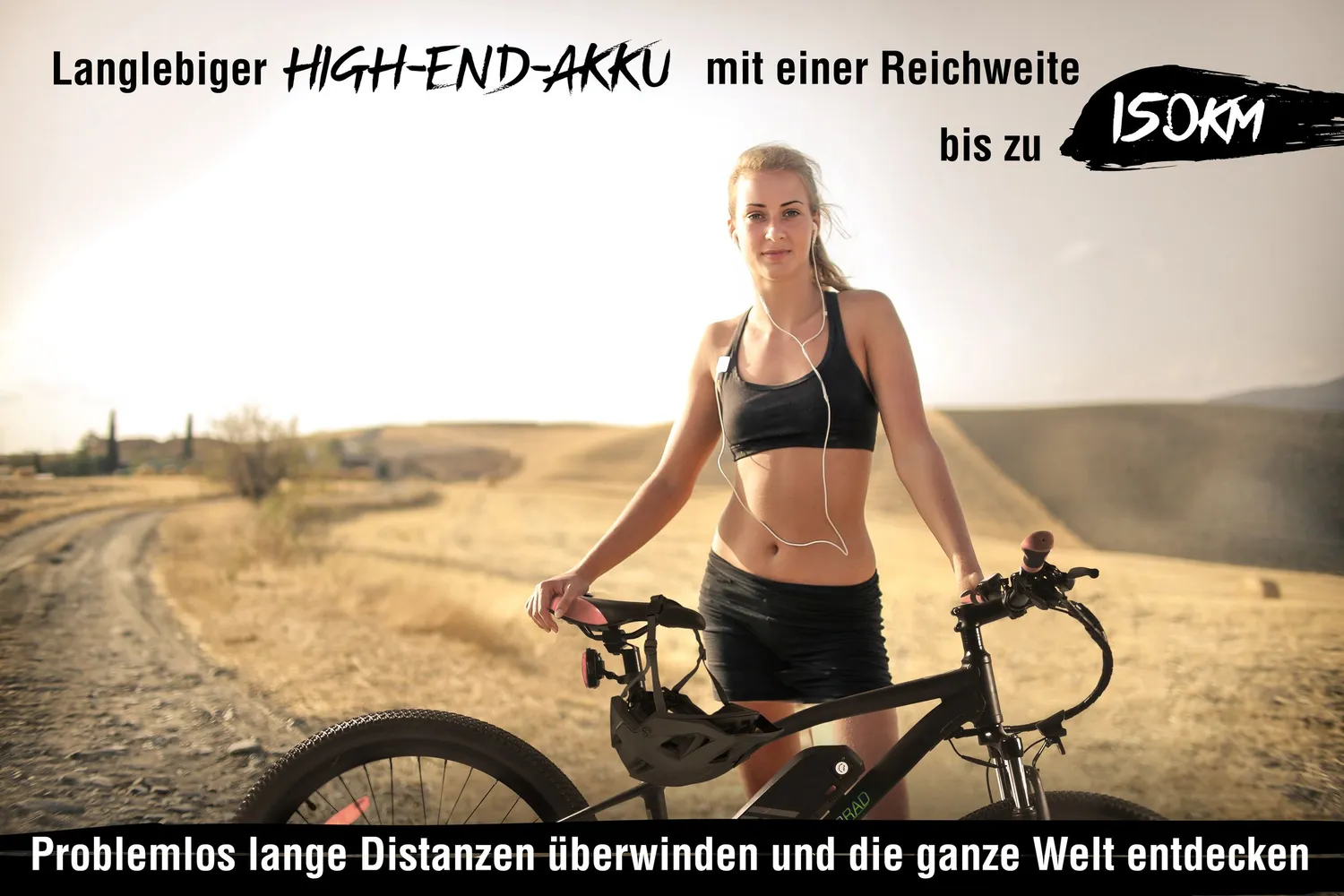 SachsenRad R6 E-Bike 500Wh 27,5 Zoll 150 km