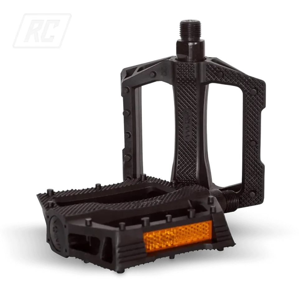 Ruff Cycles Lil’Buddy Pedale 9/16 Zoll Schwarz Kunststoff