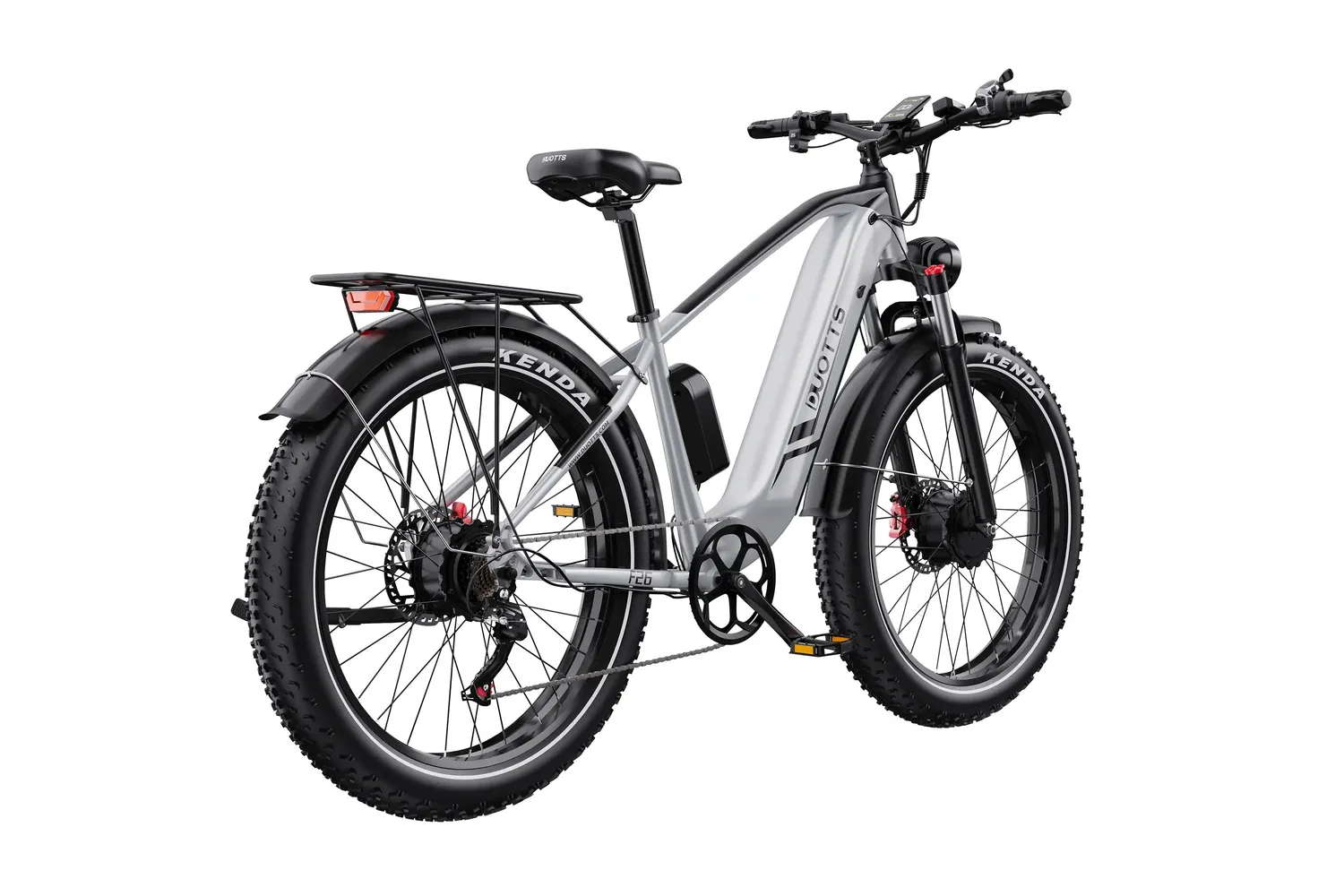 DUOTTS F26 E-Bike 750W Doppelmotor Schwarz-Rot