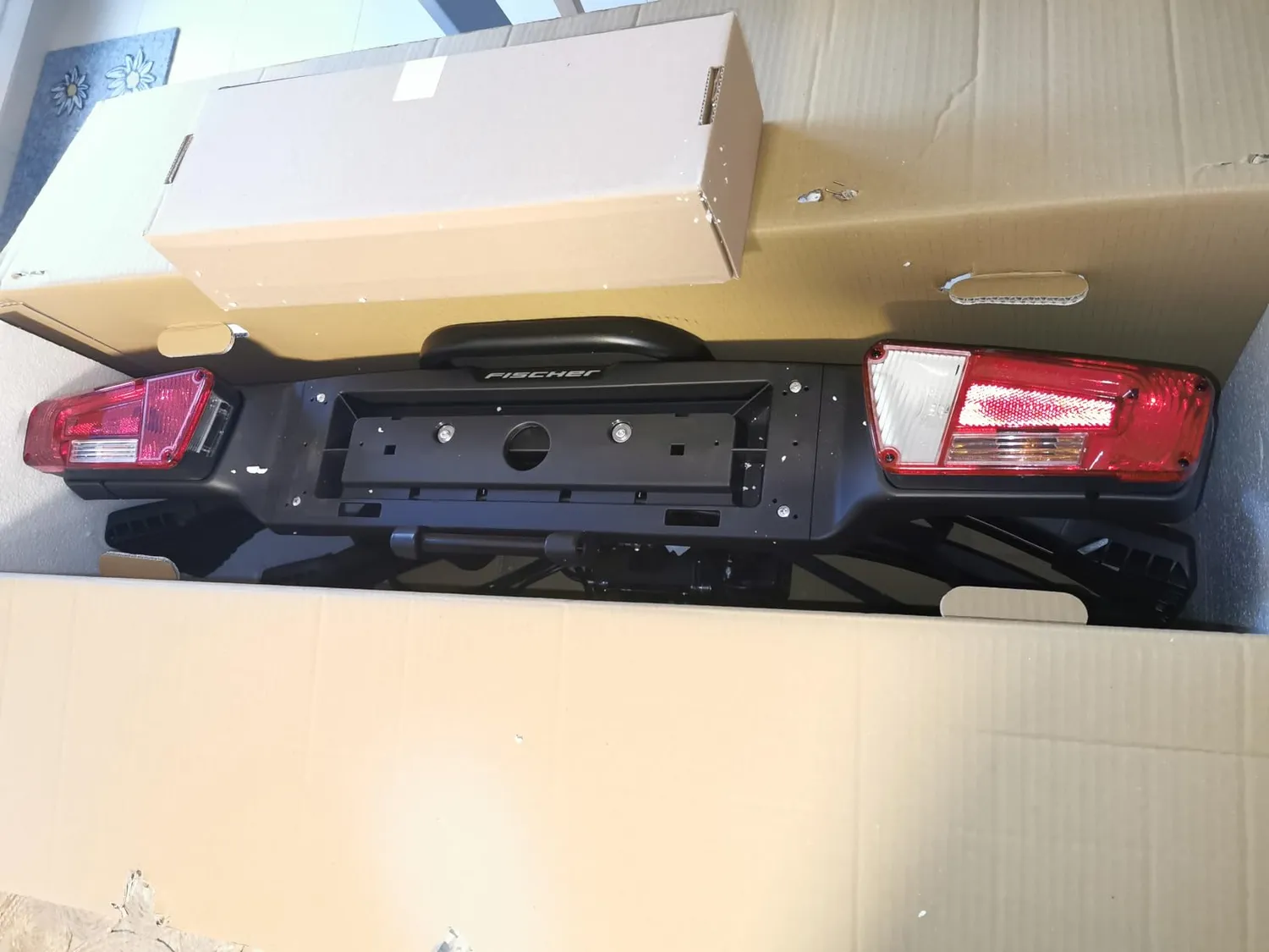 fischer RoadLine Black Kupplungsträger 2 E-Bikes 60 kg