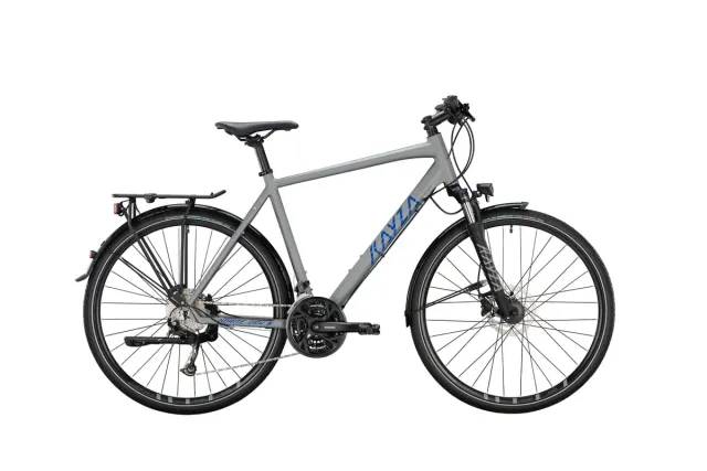 KAYZA Norite Dry 6 Trekkingrad mit Gepäckträger