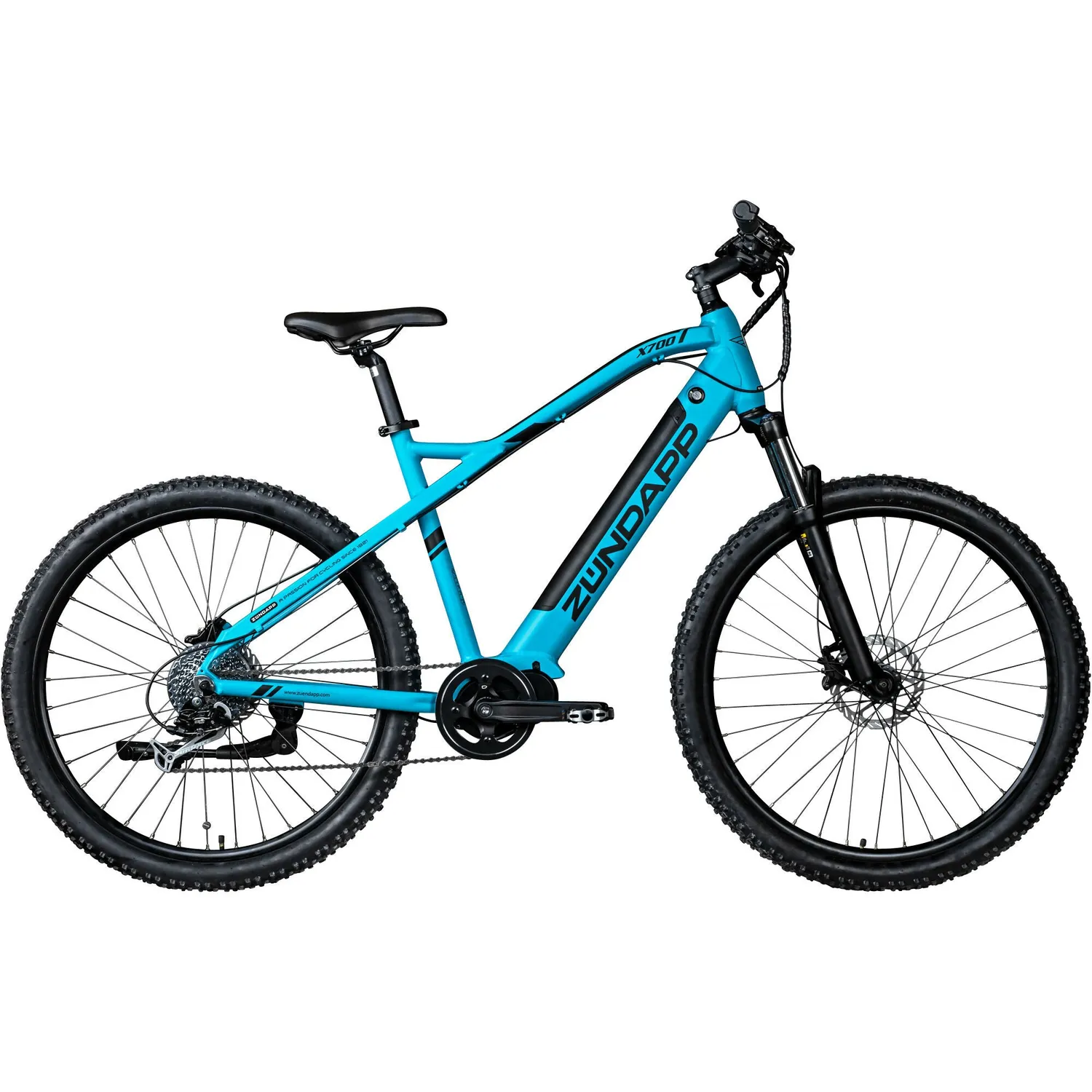 Zündapp X700 E-Mountainbike 27,5 Zoll 50cm khaki Mittelmotor