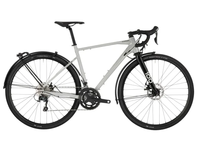 Carver Gravel 100 Street Gravelbike Flat Grey Tiagra