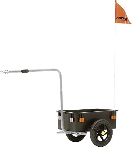 Fischer Tour Lastenanhänger Fahrrad 39L 31kg Stahl