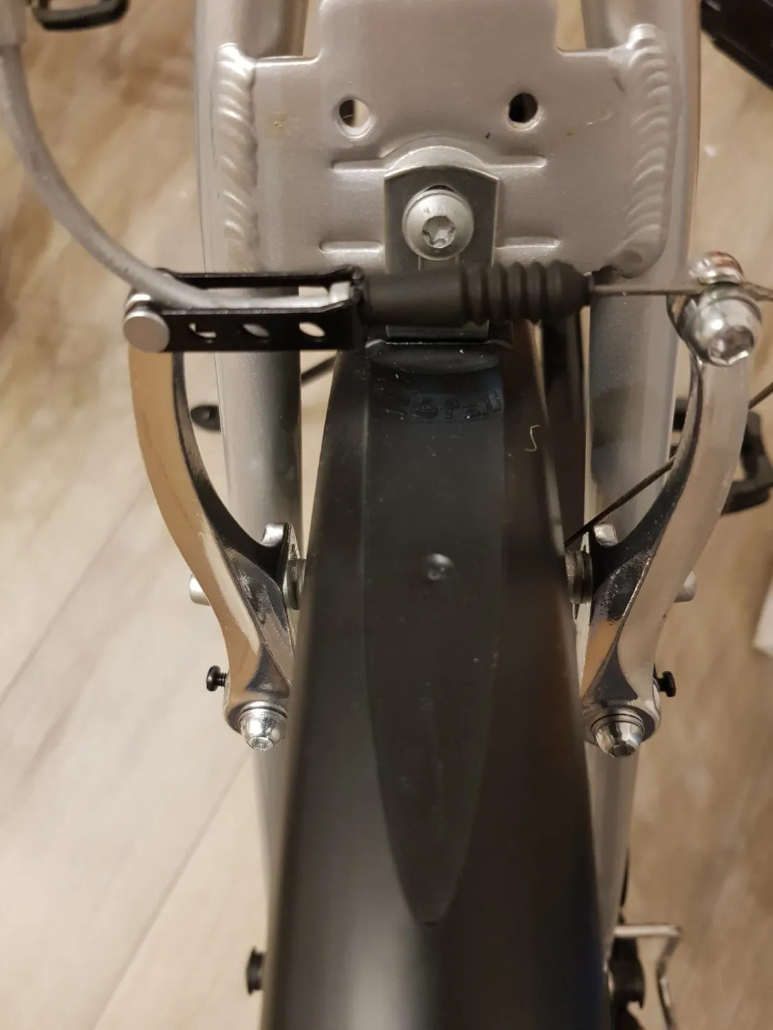 Fischer Bremshebel-Set V-Brake Alu Uni kurz sportlich