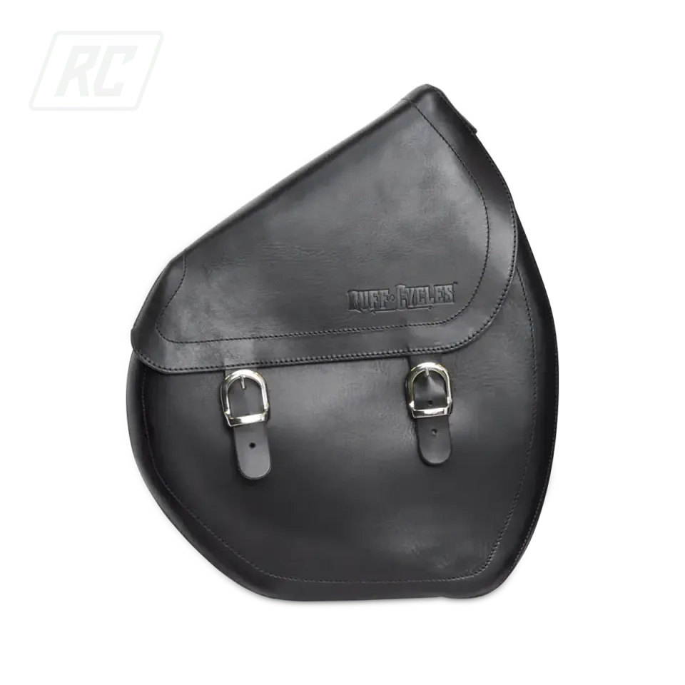 Ruff Cycles Ruffian Satteltasche Rechts Schwarz Leder