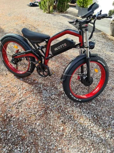 DUOTTS N26 E-Bike EU-Version Schwarz-Rot 250W