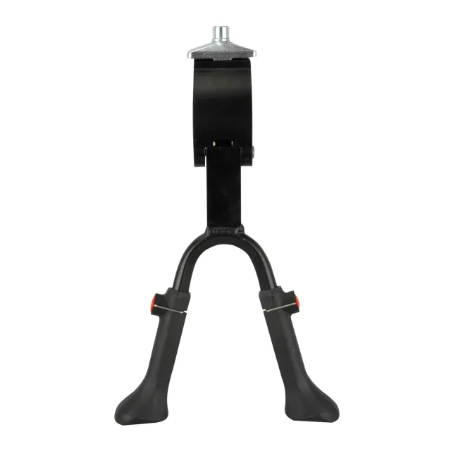 Fischer Zweibein Fahrradständer 24-28 Zoll Alu Lenkungsdämpfer