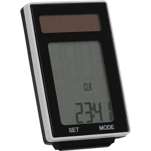 Fischer Solar Fahrradcomputer Funk 22 Funktionen Großdisplay