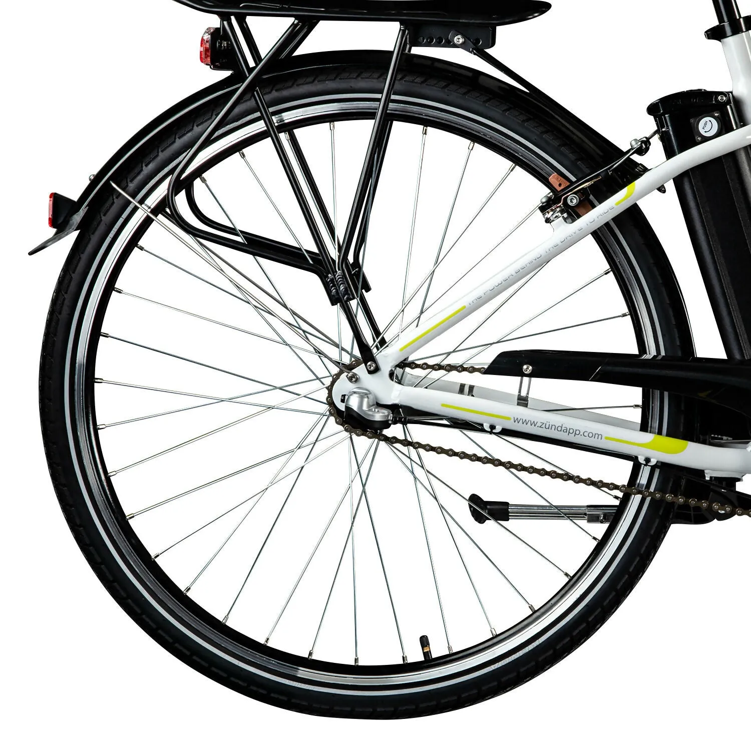 Zündapp Z510 Damen E-Bike 28 Zoll 48 cm weiß-grün 531Wh