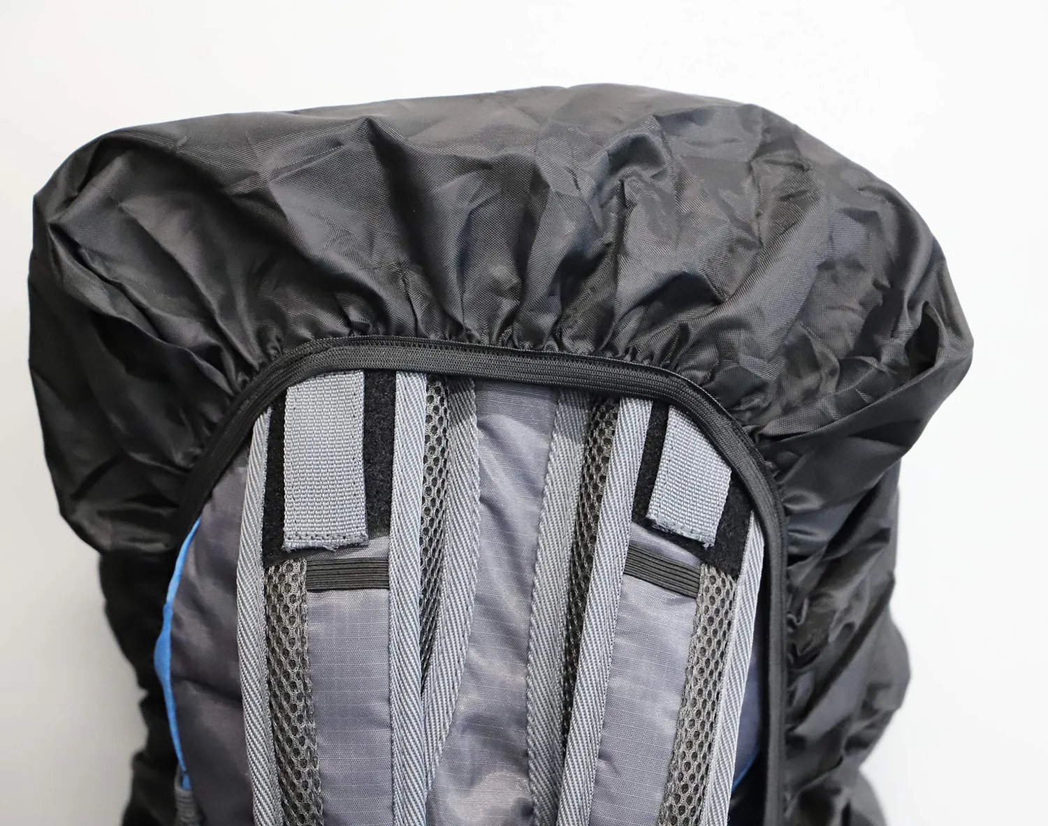 Fischer Fahrradrucksack 15 Liter Blau mit Helmnetz