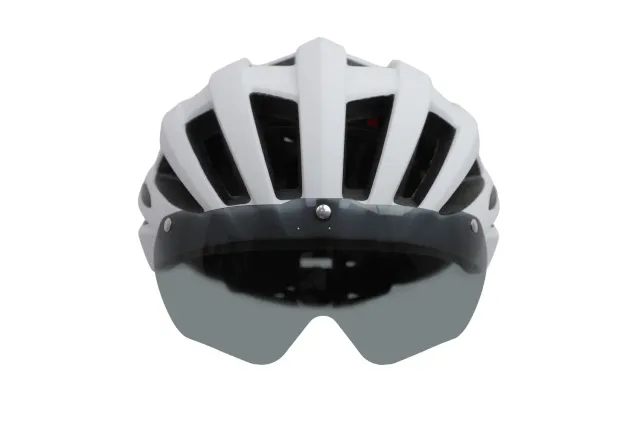 DUOTTS X-Tracer Fahrradhelm 58-61 cm Weiß belüftet