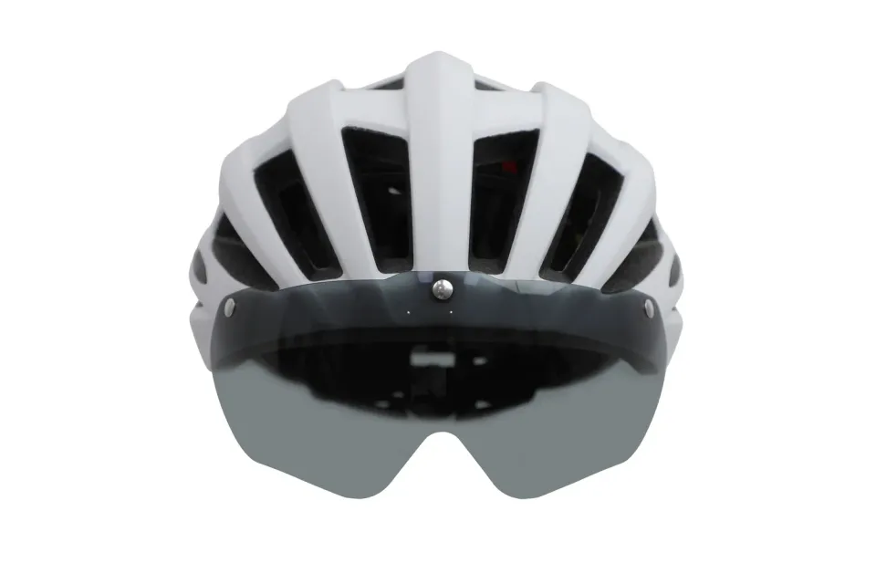 DUOTTS X-Tracer Fahrradhelm 58-61 cm Weiß belüftet