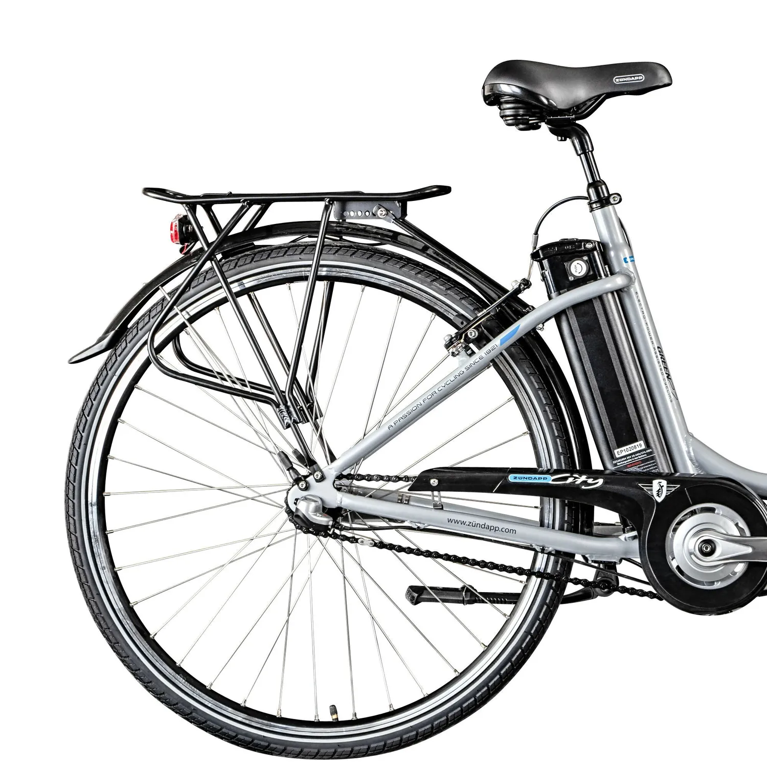 Zündapp Green 2.7 Damen E-Bike 28 Zoll 48 cm grau 375Wh