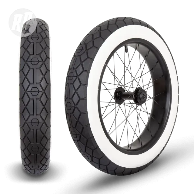 Ruff Cycles Tyron Reifen 20x4.0 Whitewall Fatbike