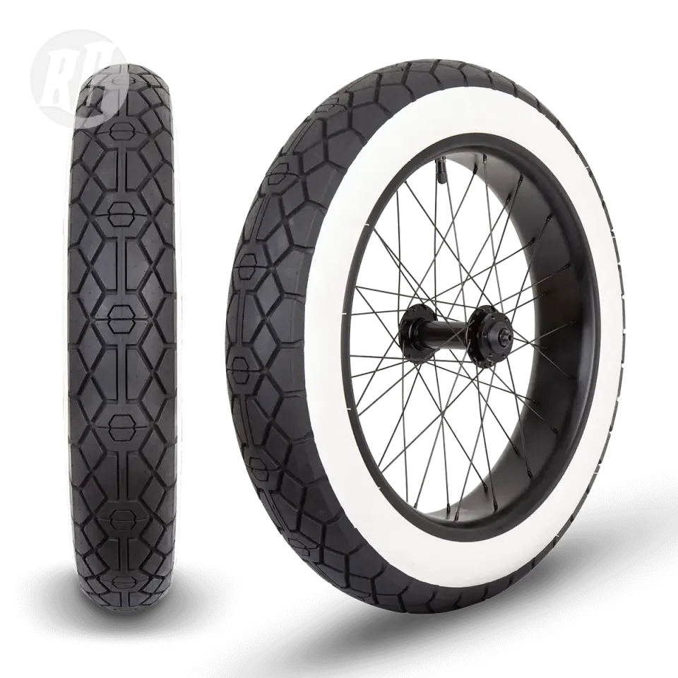 Ruff Cycles Tyron Reifen 20x4 Zoll Weißwand