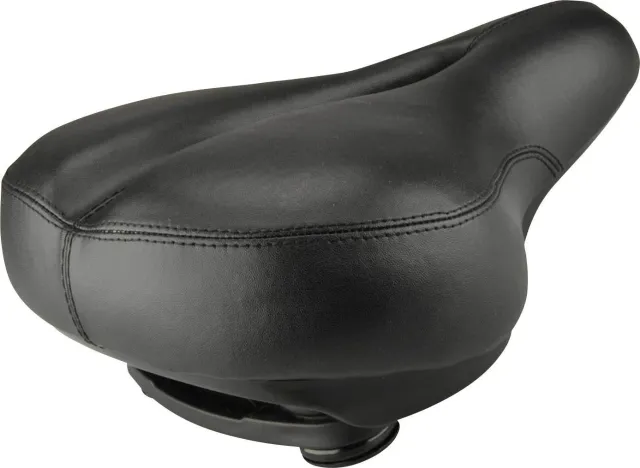 Fischer Super Soft Tourensattel Fahrradsattel schwarz weich