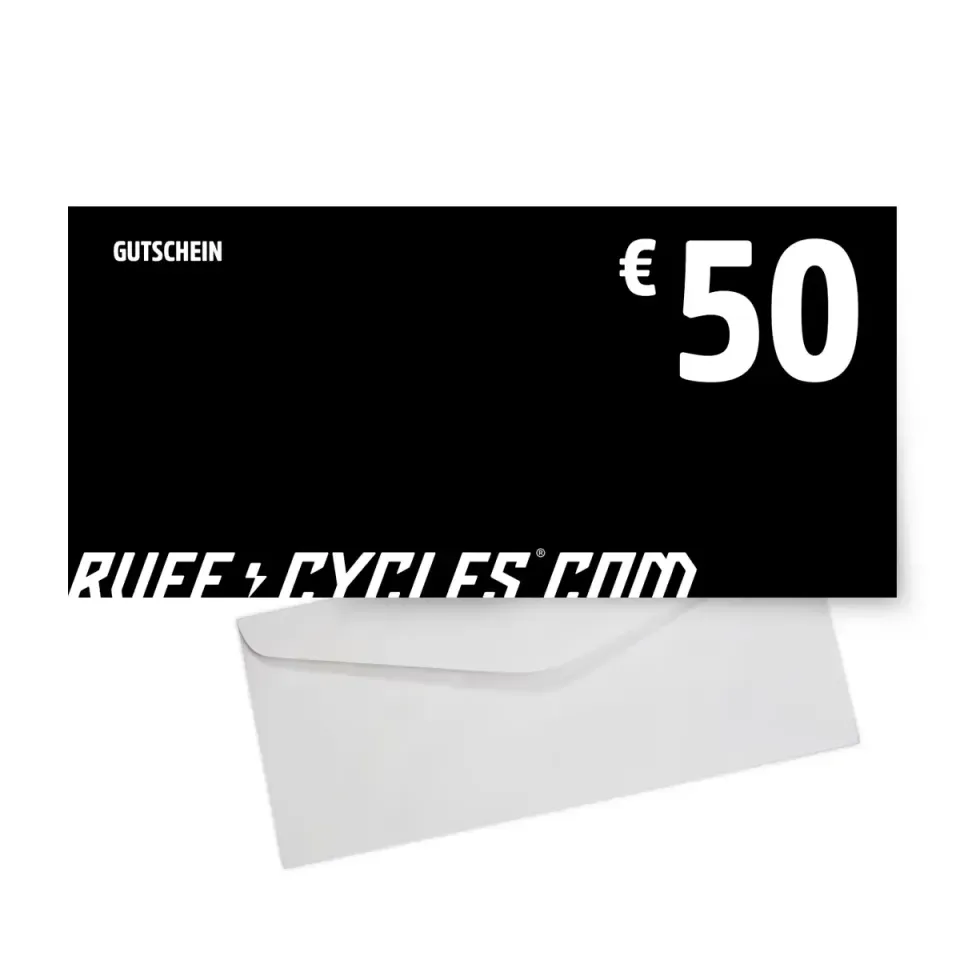 Ruff Cycles Geschenkgutschein 50 Euro Gutschein