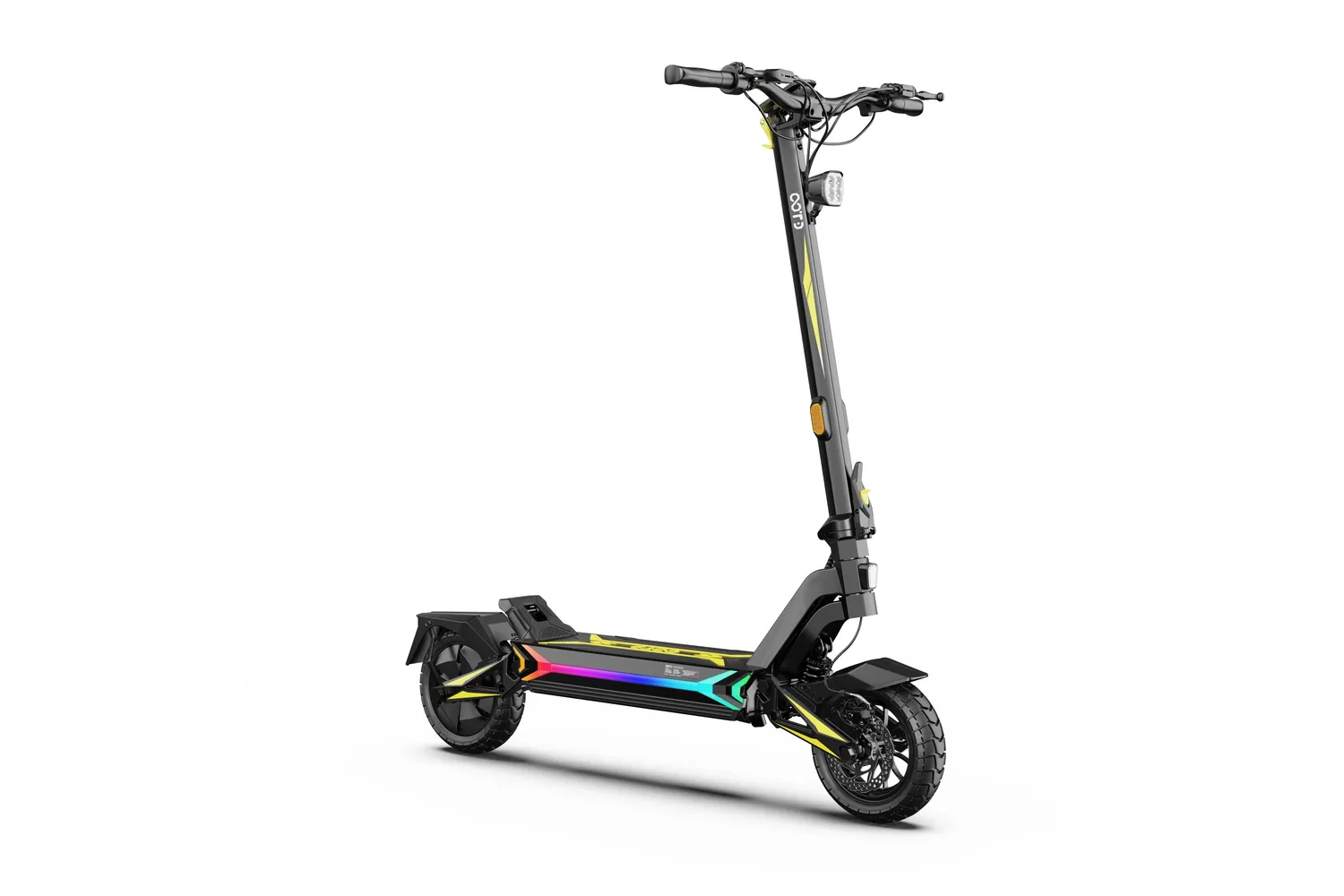 OOTD SR1 E-Scooter Schwarz-Gelb Elektro