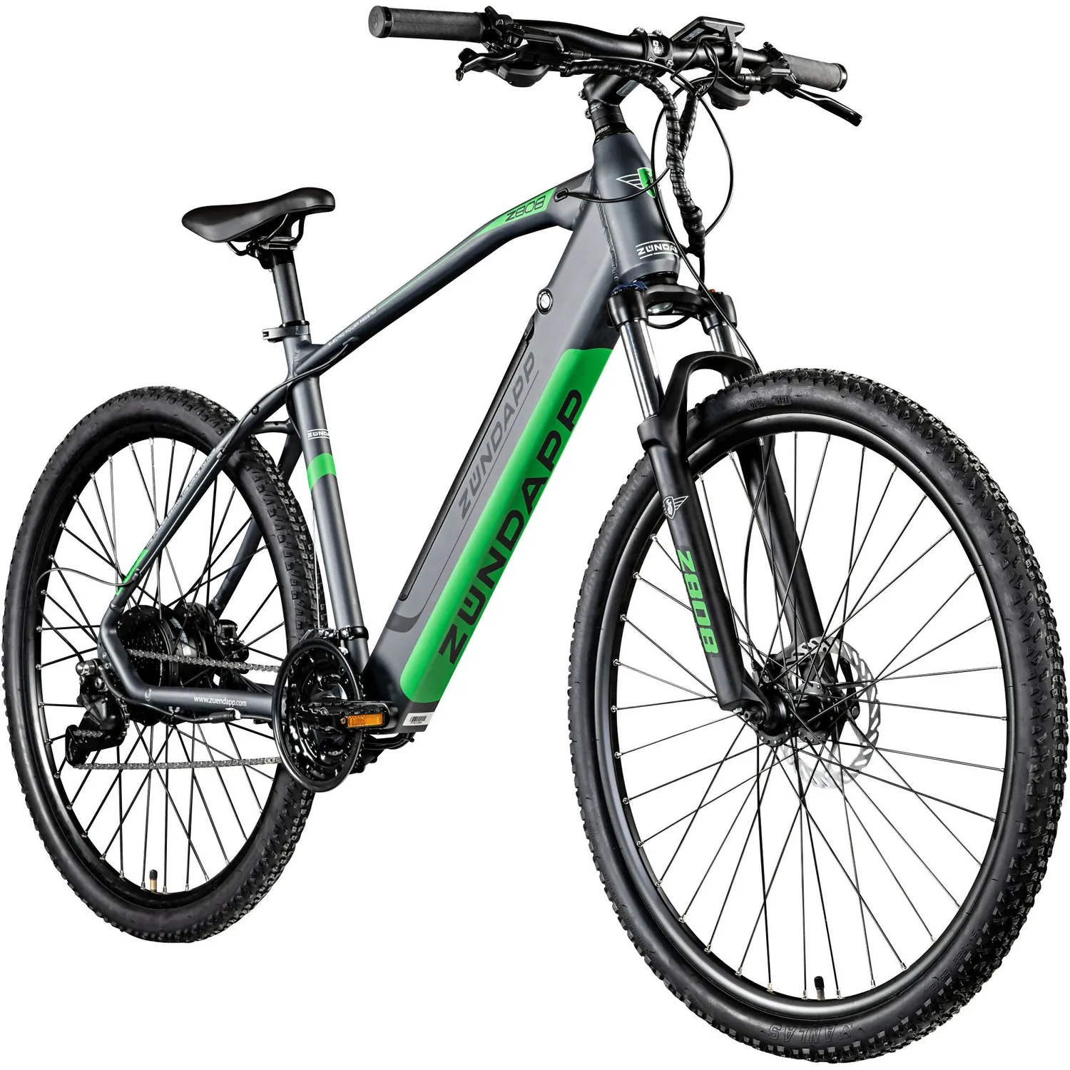 Zündapp Z808 E-Mountainbike 29 50 cm schwarz-grün 150 km