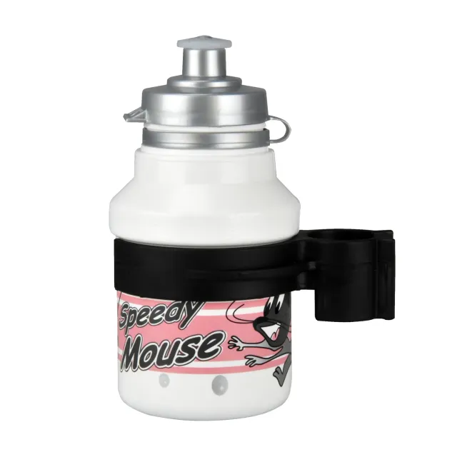 Fischer Kinder Trinkflasche 300 ml weiß mit Halter