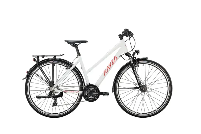 KAYZA Niti Dry 2 Trekking-Fahrrad 21-Gang LED-Licht