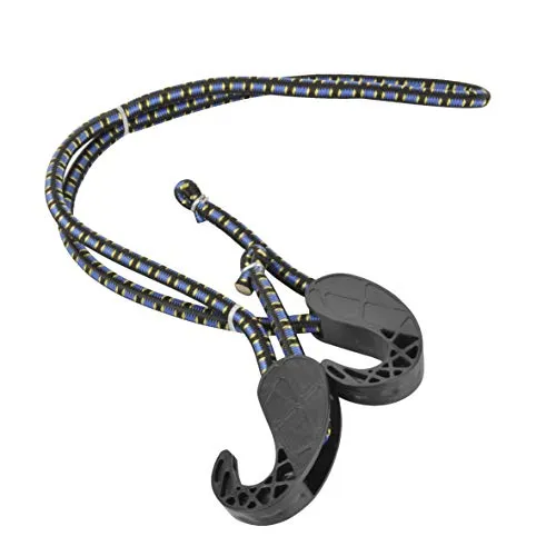fischer Spanngurt 5-100 cm Expander schwarz mit Karabiner