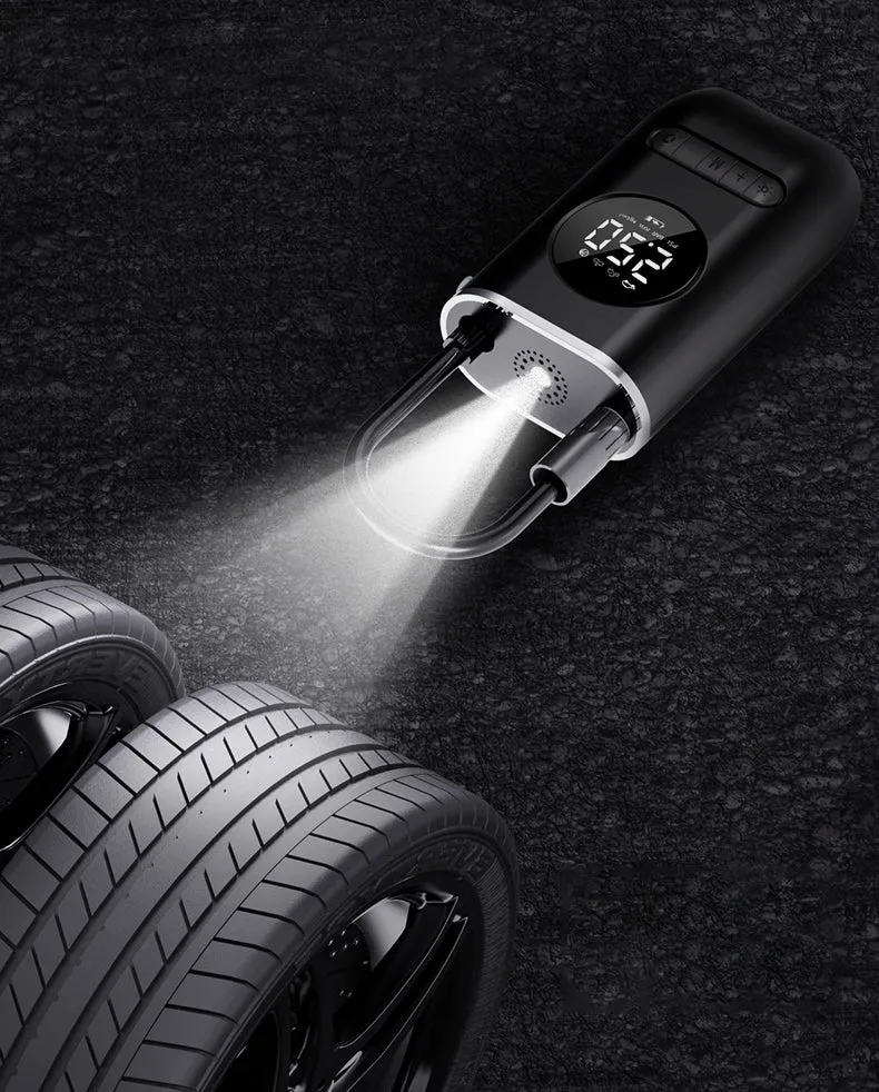 SachsenRad Air-Power-Assist Luftpumpe Akku 150 PSI