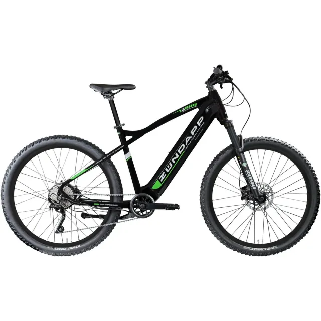 Zündapp Z898 E-Mountainbike 27,5 Zoll 48 cm schwarz-grün