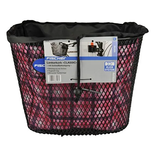 Fischer Lenkerkorb Fahrradkorb 29x37x27 cm Einkauf