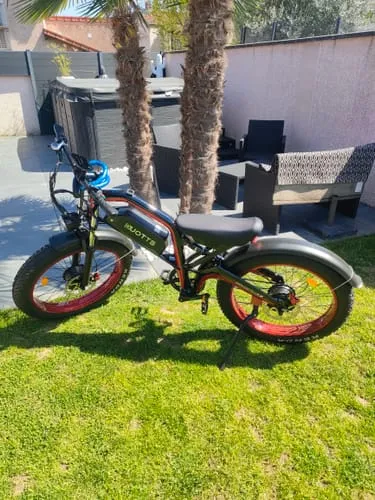 DUOTTS N26 E-Bike EU-Version Schwarz-Rot 250W