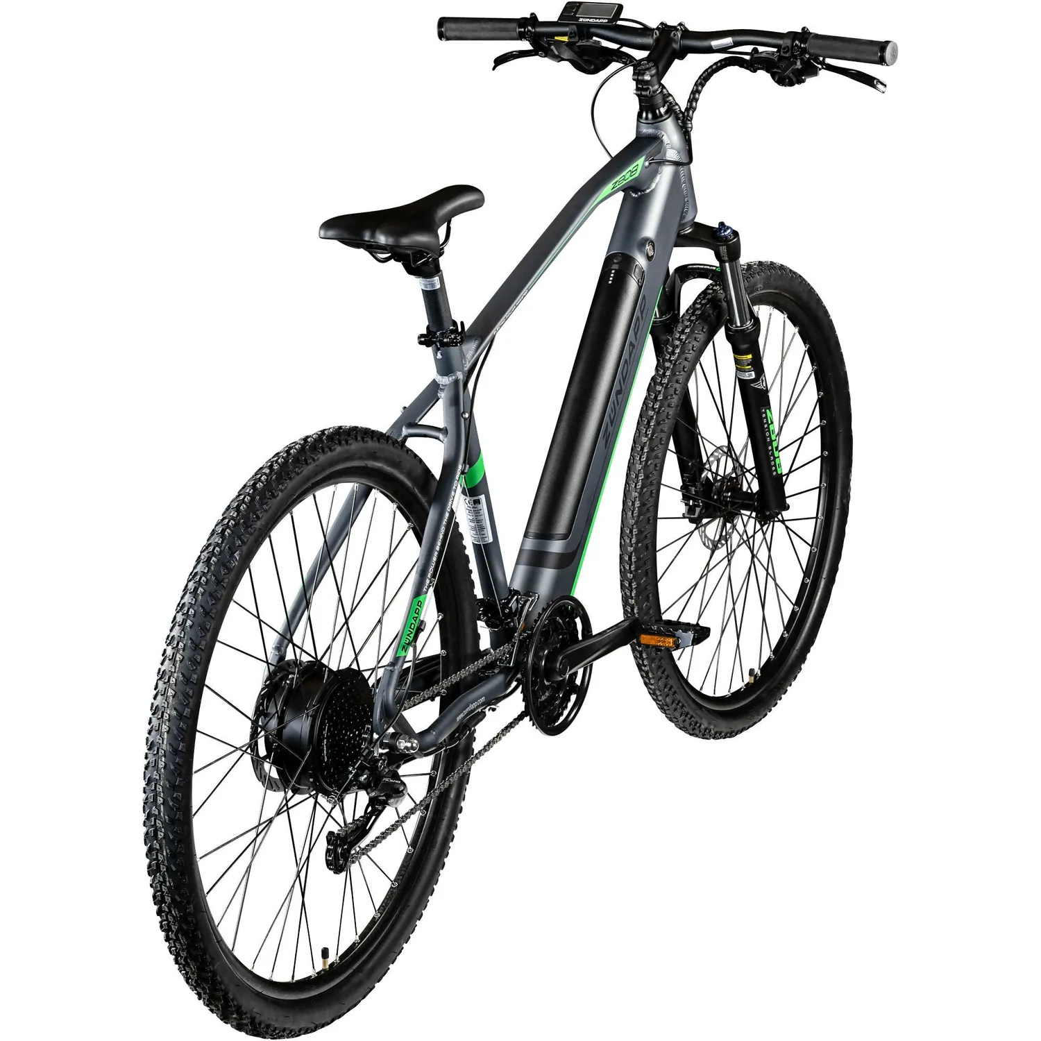 Zündapp Z808 E-Mountainbike 29 50 cm schwarz-grün 150 km