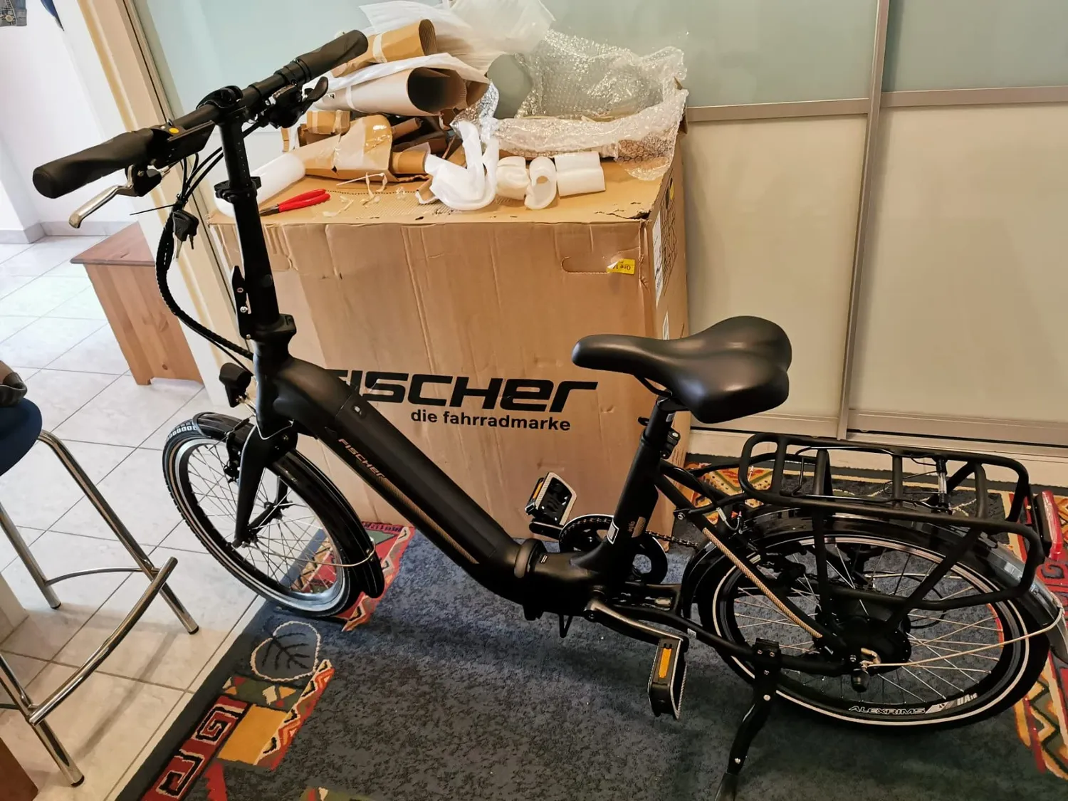 fischer Agilo 2.0 E-Bike Klapprad 20 Zoll 25 Nm schwarz