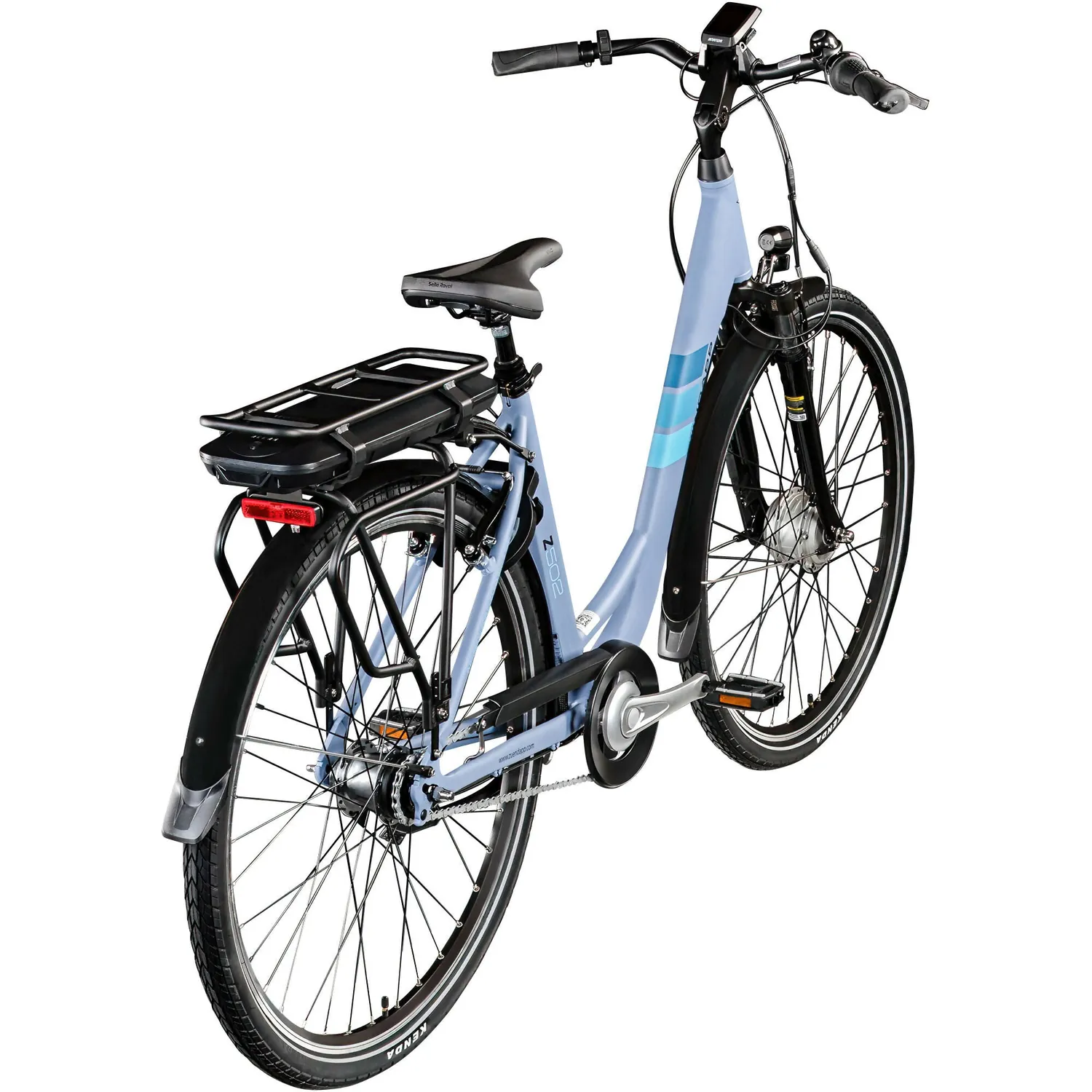 Zündapp Z502 Damen E-Citybike 28 Zoll 50 cm weiß-lila