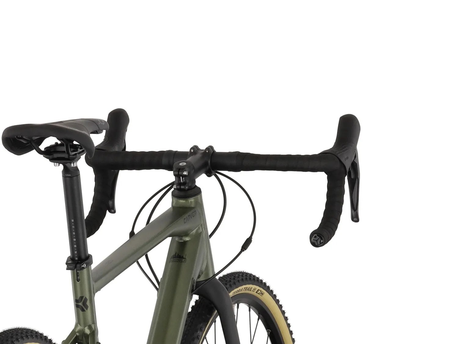 Carver Gravel 120 Gravelbike Green Metallic GRX810