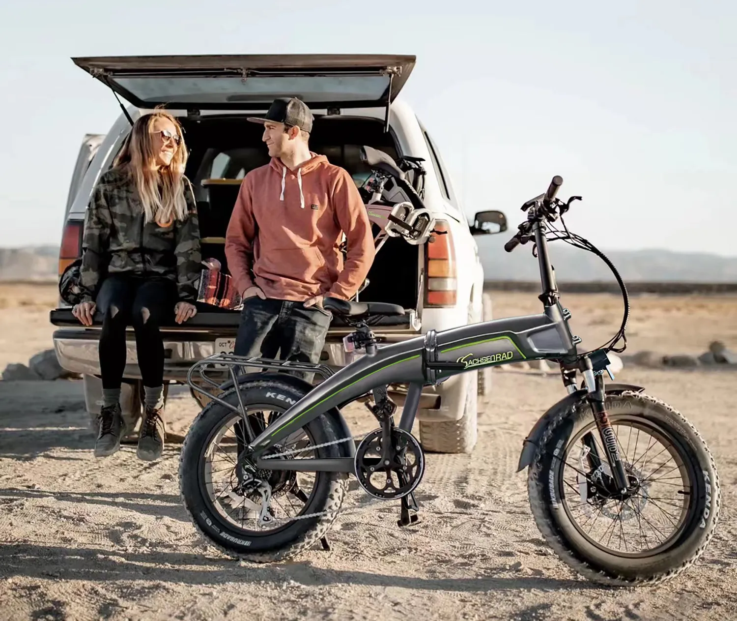 SachsenRad F6 Safari E-Faltrad 85 Nm 20 Zoll