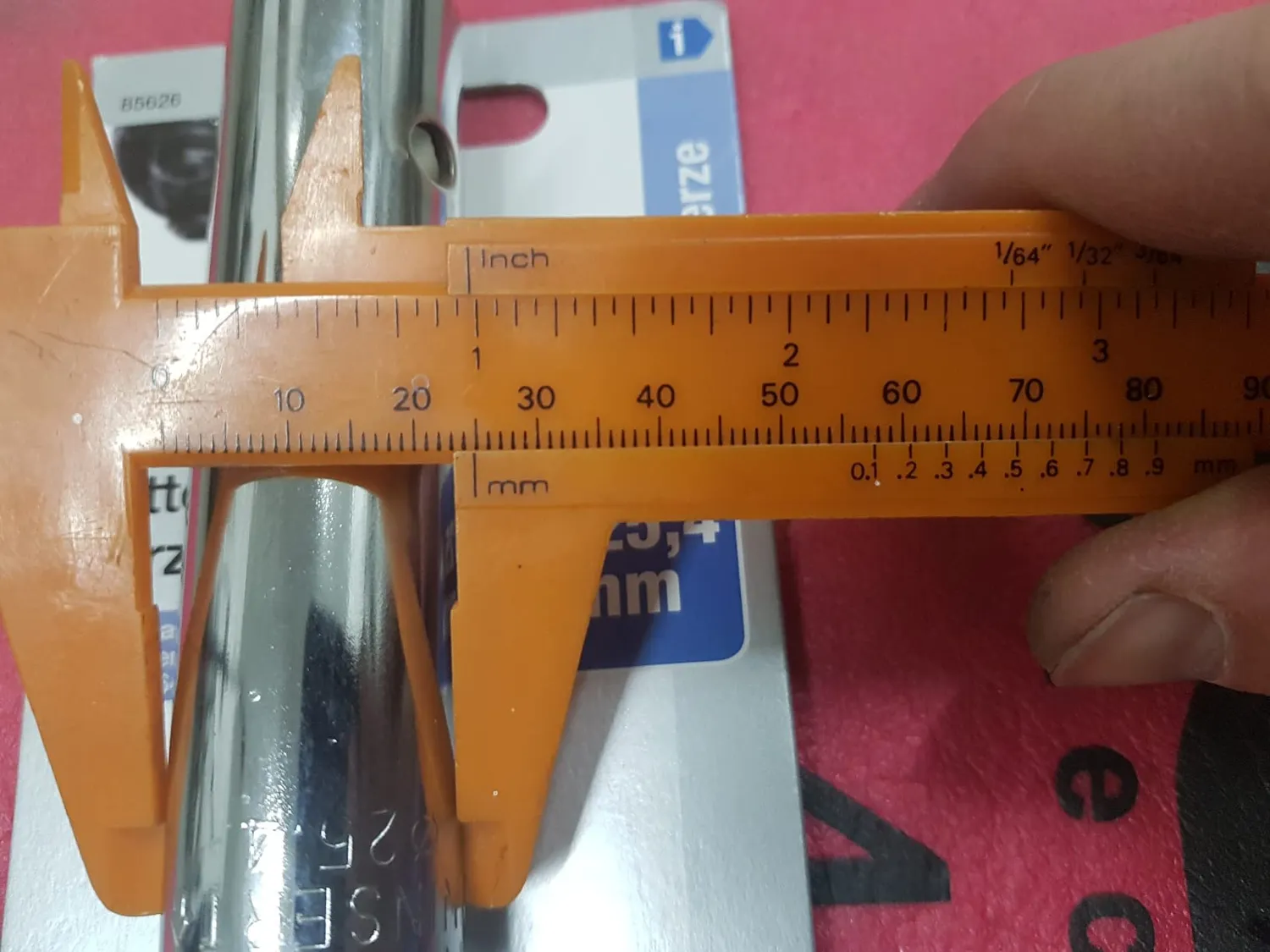Fischer Sattelstütze 25,4 mm 350 mm Aluminium starr