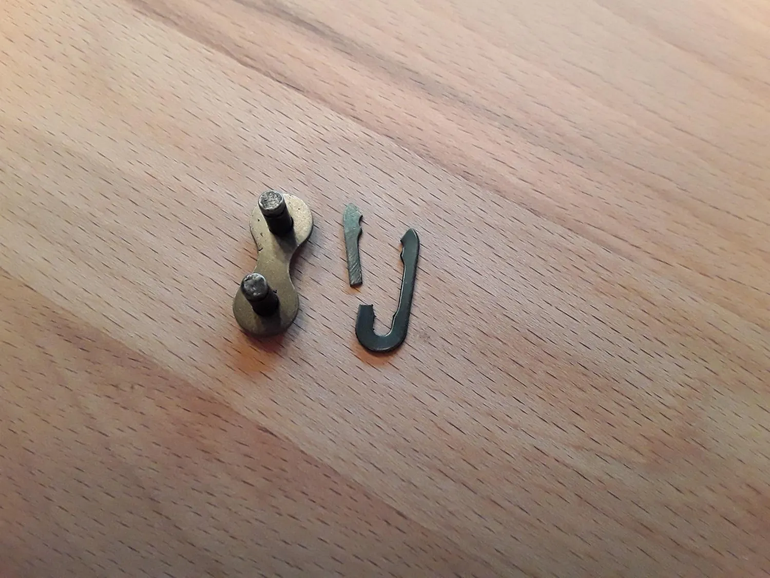Fischer Kettenverschlussglieder 1/2x1/8 2 Stück Kette