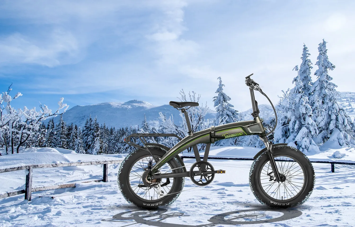 SachsenRad F6 Safari E-Faltrad gebraucht mit 85 Nm Motor