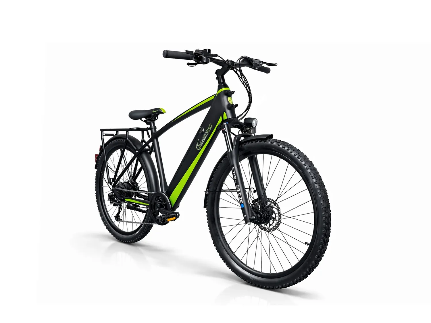SachsenRad R8T Flex III E-Trekkingbike schwarz neu