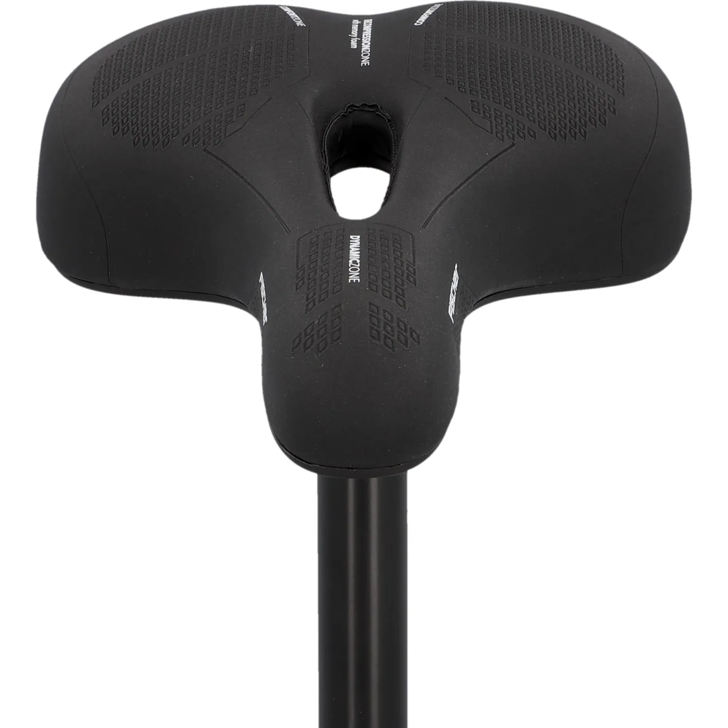 Fischer R.e.Med Memory Foam Fahrradsattel schwarz ergonomisch