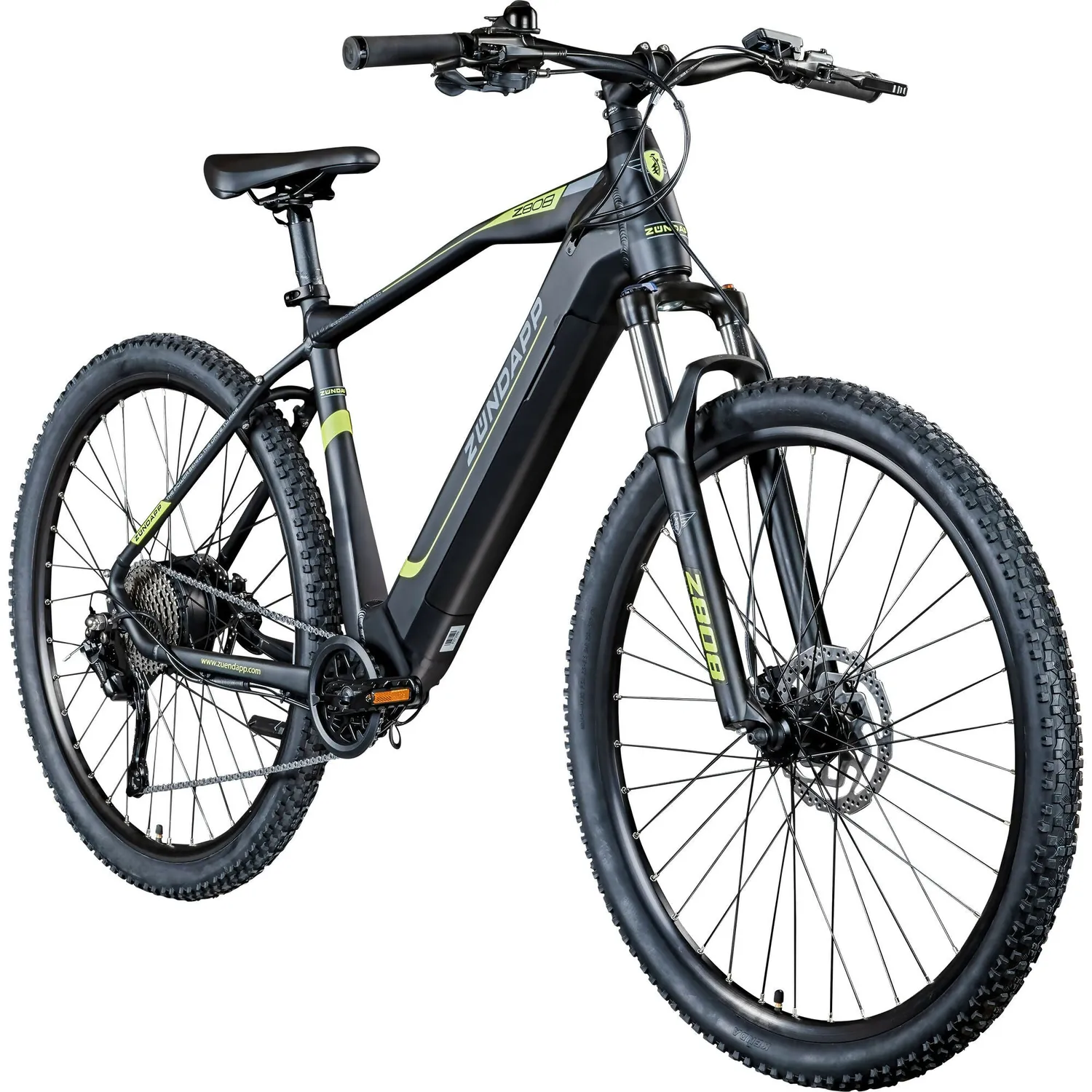 Zündapp Z808 E-Mountainbike 29 50 cm schwarz-grün 150 km