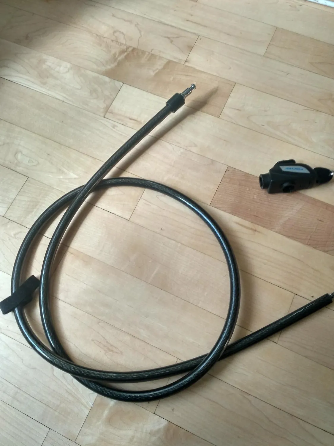 Fischer 85848 Seilschloss schwarz 180 cm Basisschutz
