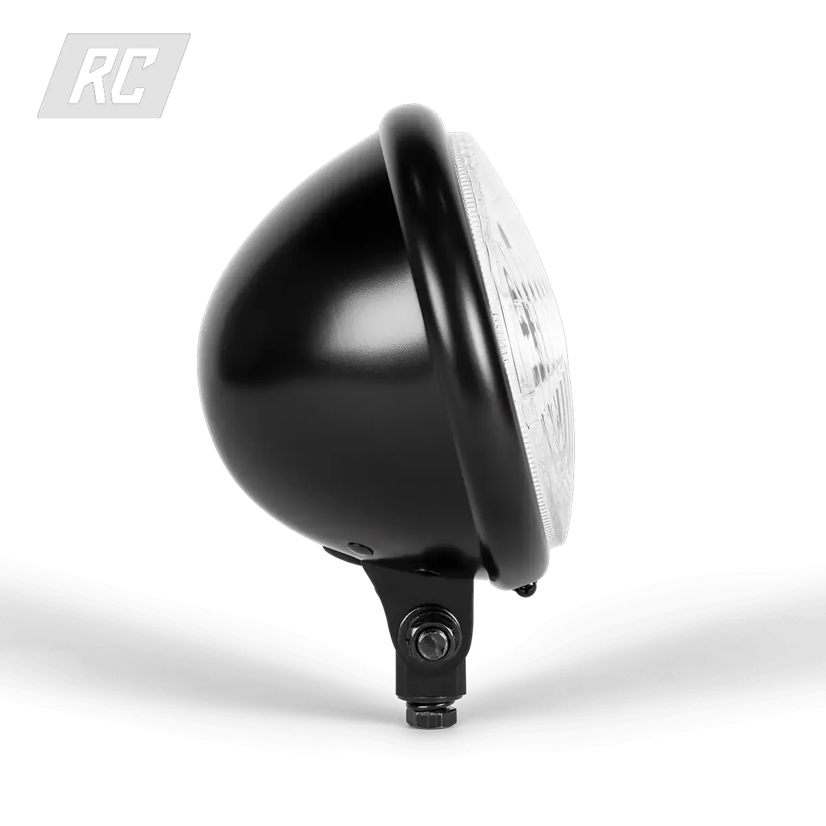 Ruff Cycles Bates Style Frontscheinwerfer Schwarz H4