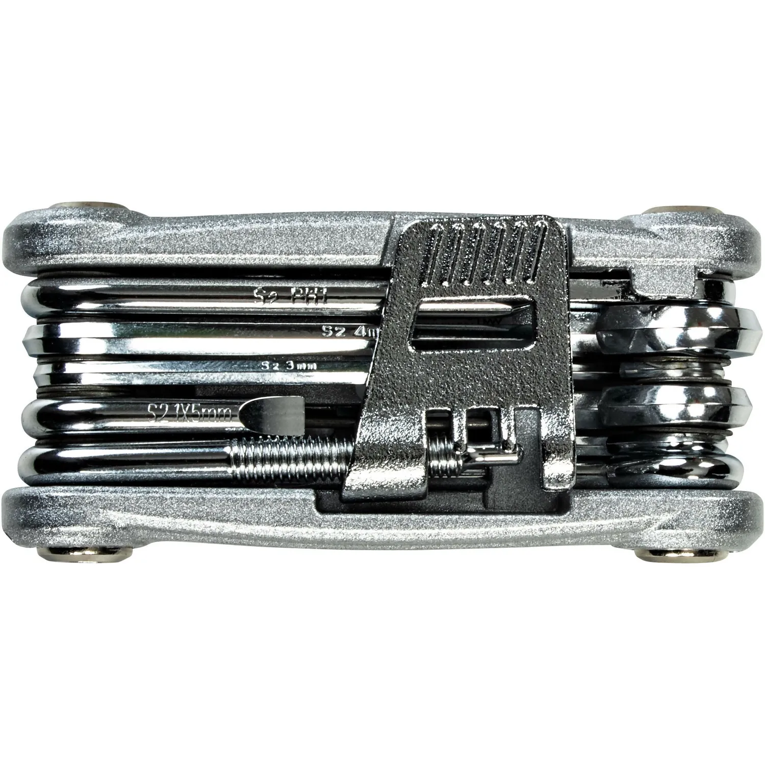 Zündapp Multitool 16 Funktionen silber Fahrradwerkzeug
