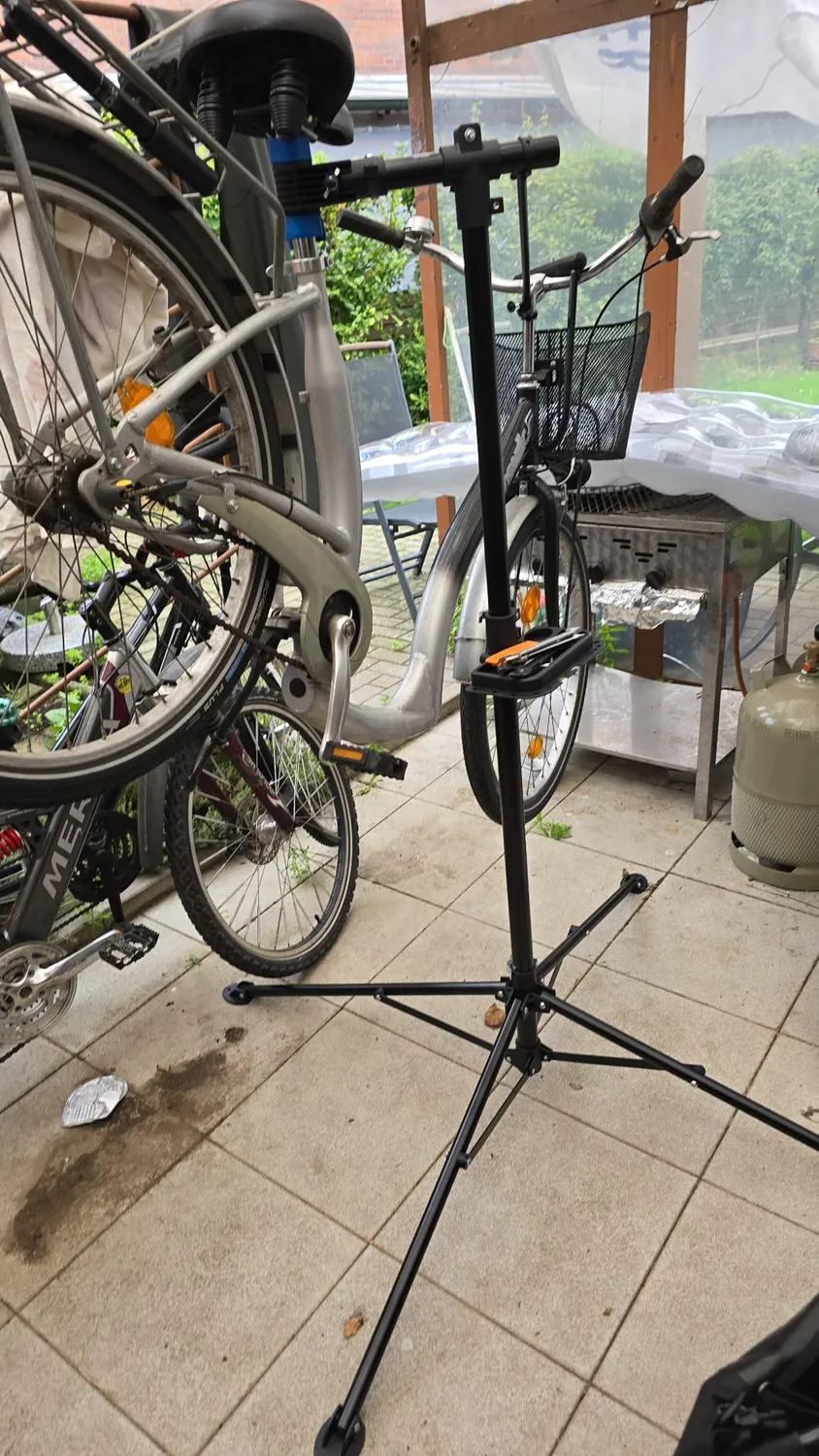 Fischer Montageständer 35 kg höhenverstellbar E-Bike