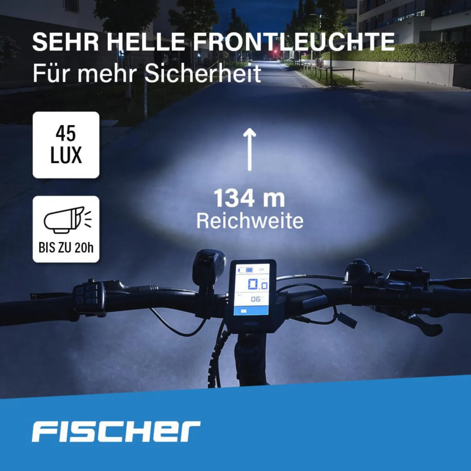 Fischer Small-Box Beleuchtungsset LED-Akku 45 Lux