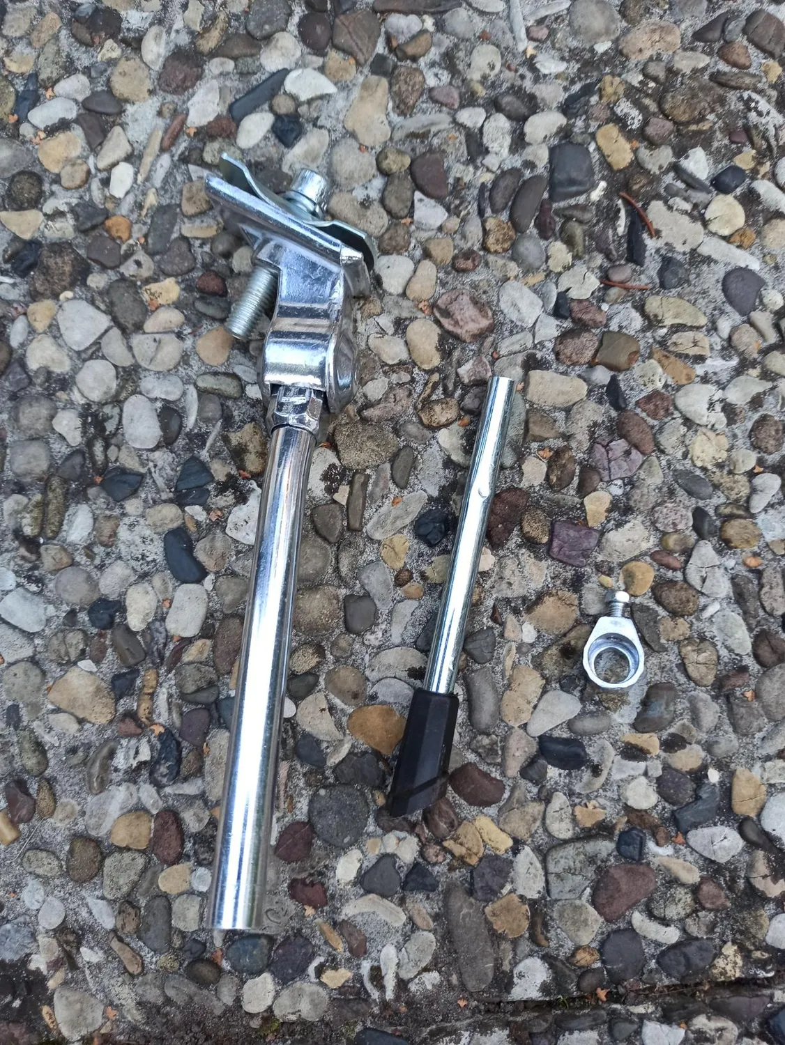 Fischer Seitenständer Alu höhenverstellbar Fahrradständer