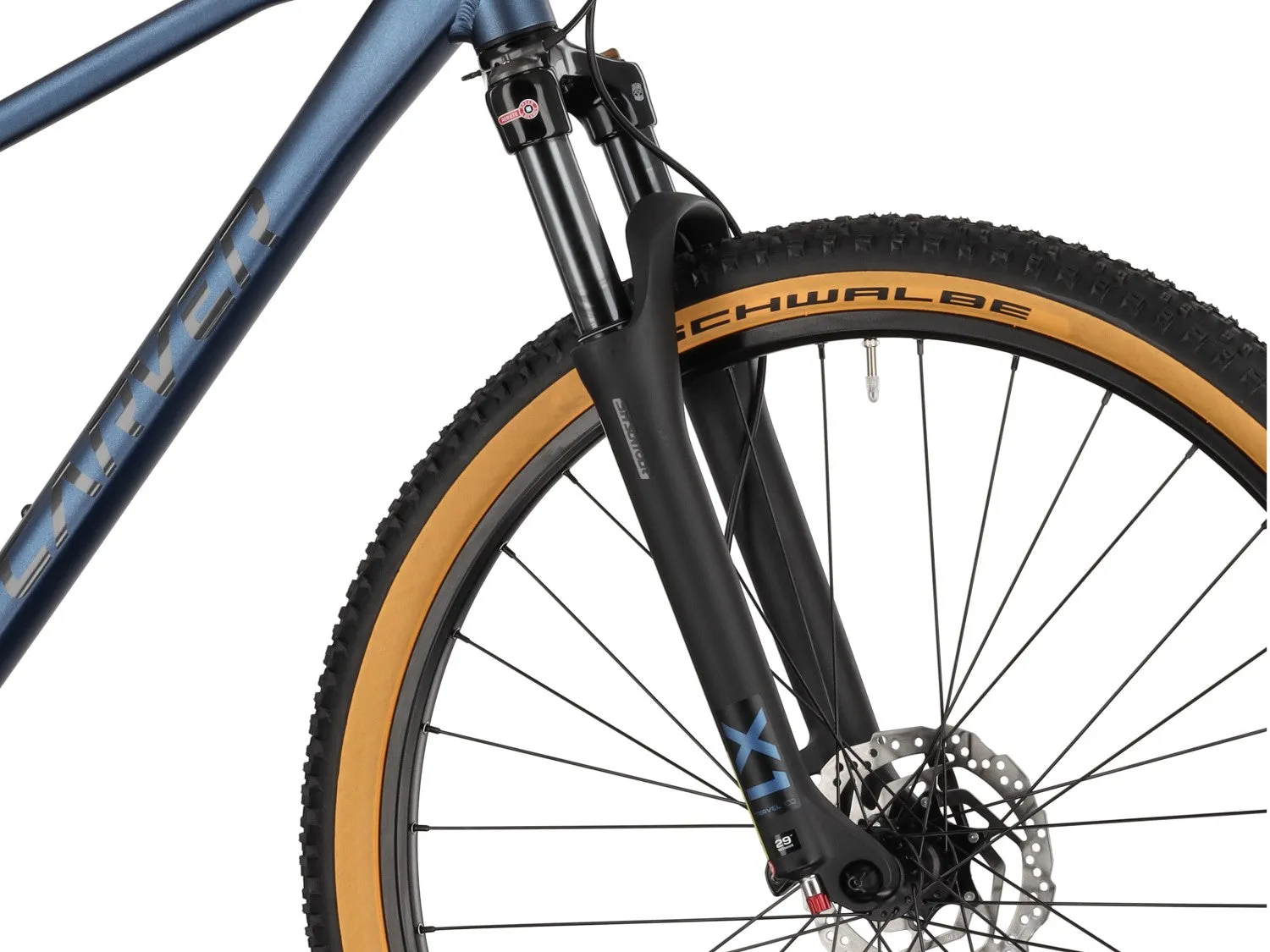 Carver Strict 140 MTB Hardtail Blue Deore 1x12